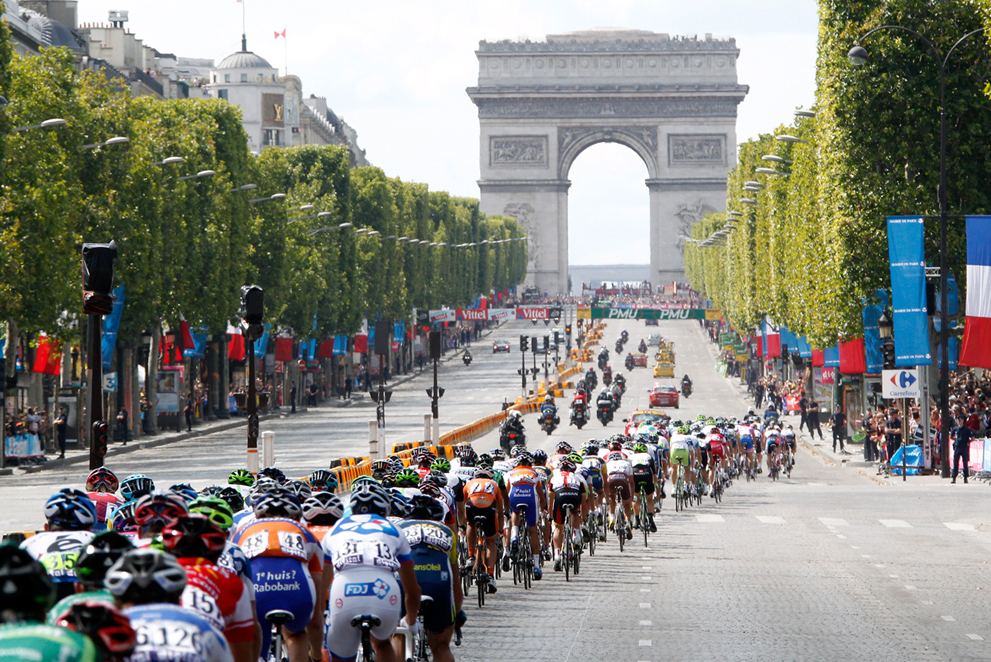 Le monde d´aujourd´hui Tour de France 2012, Finale sur les Champs Elysées