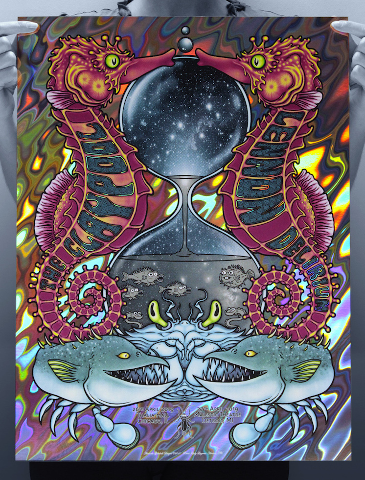 INSIDE THE ROCK POSTER FRAME BLOG Gumball Design Claypool Lennon