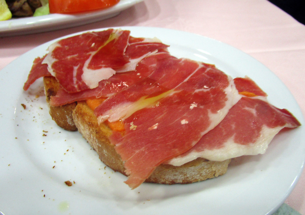 The best place for Spanish Jamón Ibérico in Madrid, Spain